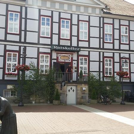 Hotel Ratskeller Luechow Luchow Exterior foto